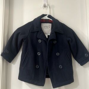 Carter’s navy boys coat size 3T
